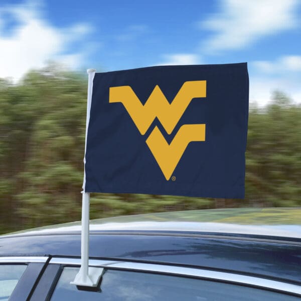 West Virginia Mountaineers Car Flag Large 1pc 11" x 14"