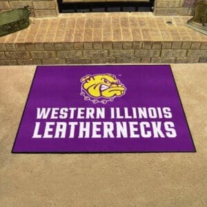 Western Illinois Leathernecks All-Star Rug - 34 in. x 42.5 in.