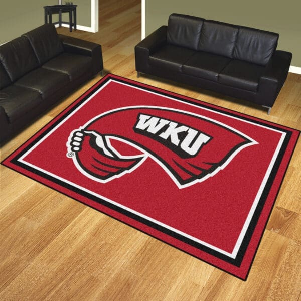 Western Kentucky Hilltoppers 8ft. x 10 ft. Plush Area Rug