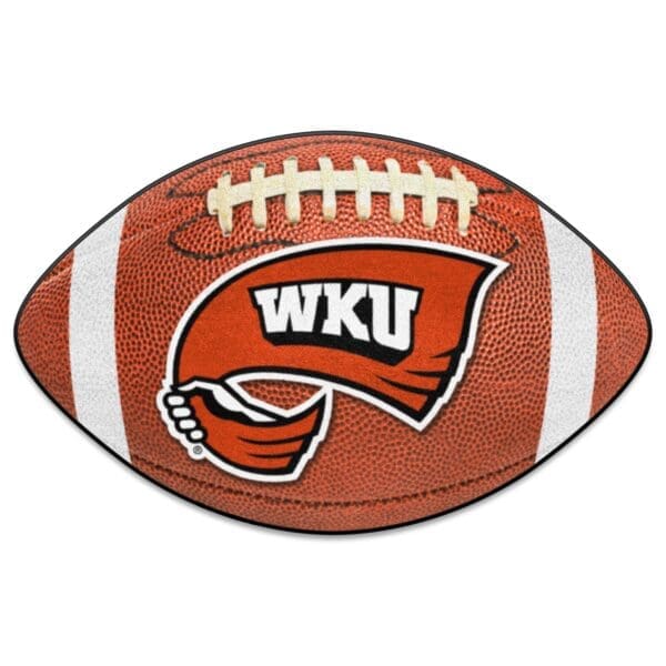 Western Kentucky Hilltoppers Football Rug 20.5in. x 32.5in 1 scaled