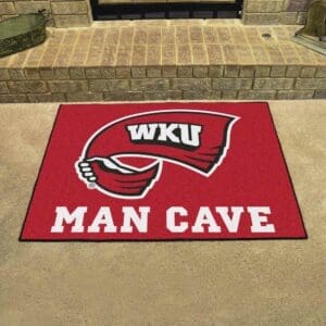 Western Kentucky Hilltoppers Man Cave All-Star Rug - 34 in. x 42.5 in.