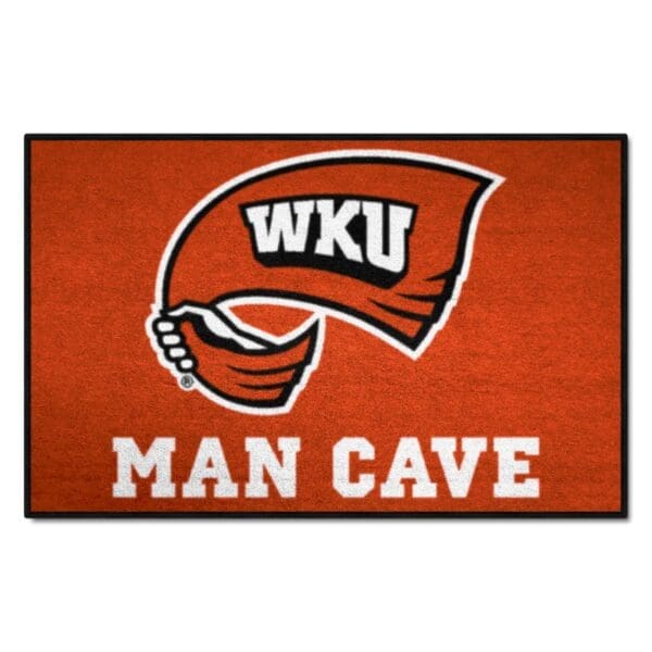Western Kentucky Hilltoppers Man Cave Starter Mat Accent Rug 19in. x 30in 1 scaled