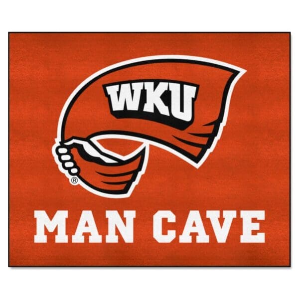 Western Kentucky Hilltoppers Man Cave Tailgater Rug 5ft. x 6ft 1 scaled