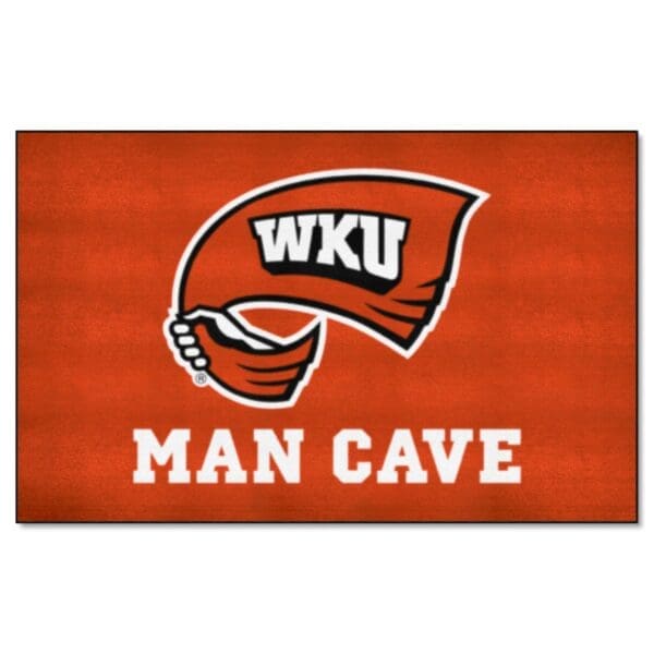Western Kentucky Hilltoppers Man Cave Ulti Mat Rug 5ft. x 8ft 1 scaled