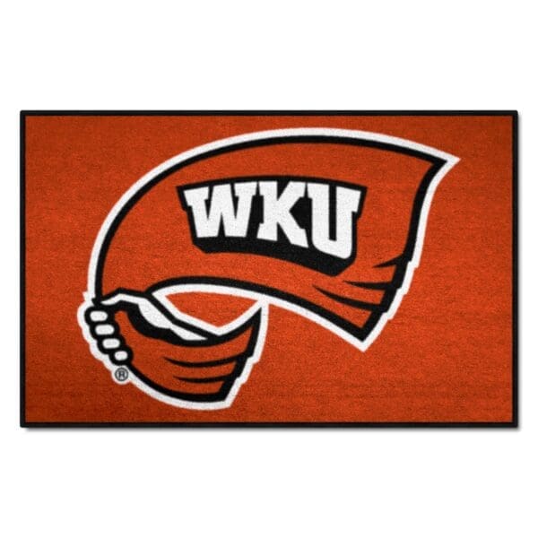 Western Kentucky Hilltoppers Starter Mat Accent Rug 19in. x 30in 1 scaled