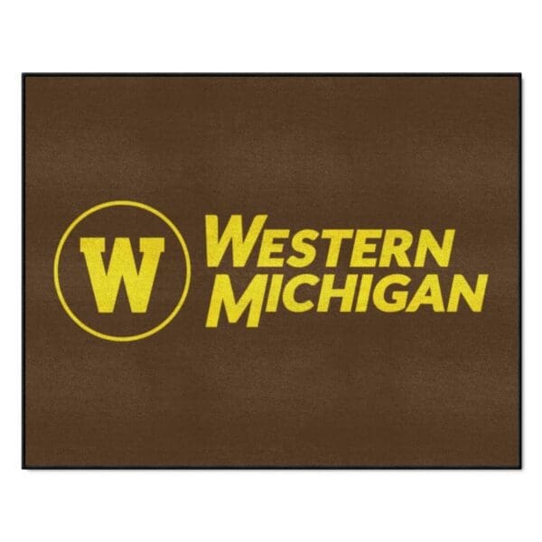 Western Michigan Broncos All Star Rug 34 in. x 42.5 in 1 scaled