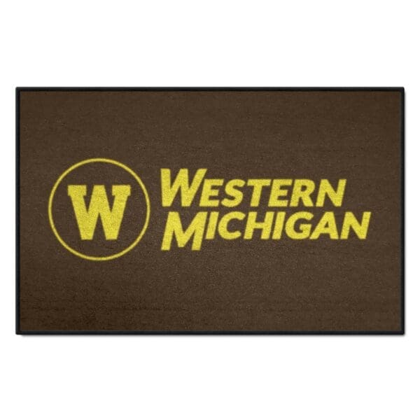 Western Michigan Broncos Starter Mat Accent Rug 19in. x 30in 1 scaled