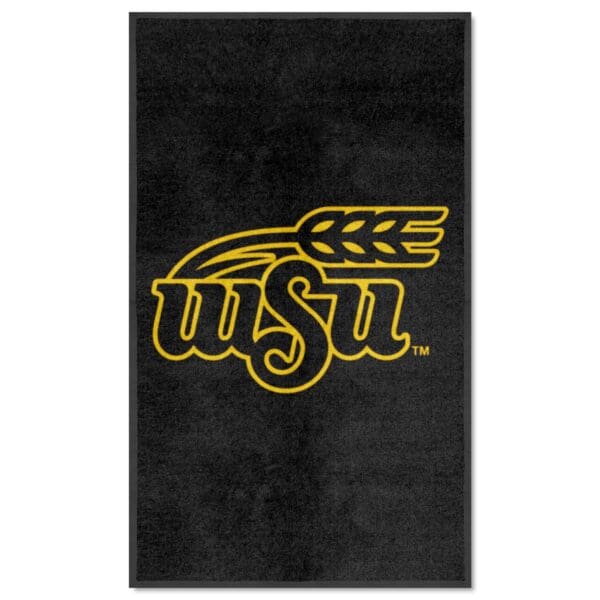 Wichita State 3X5 High Traffic Mat with Durable Rubber Backing Portrait Orientation 1 scaled