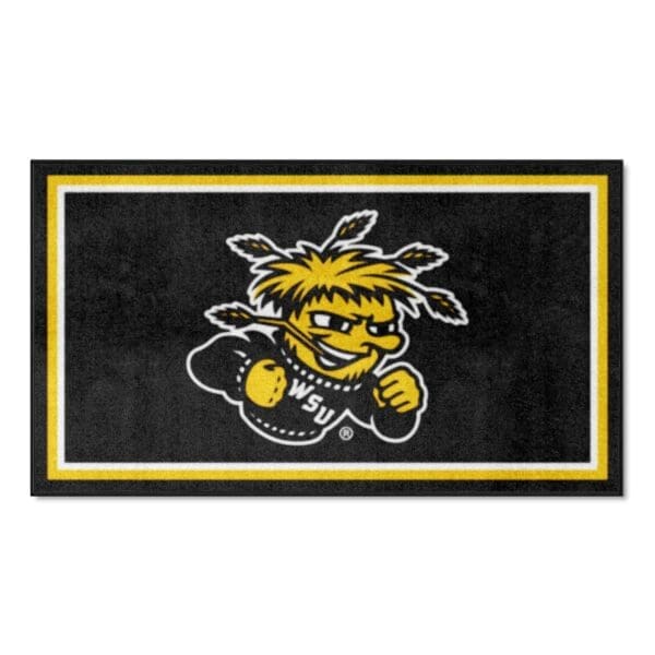 Wichita State Shockers 3ft. x 5ft. Plush Area Rug 1 scaled