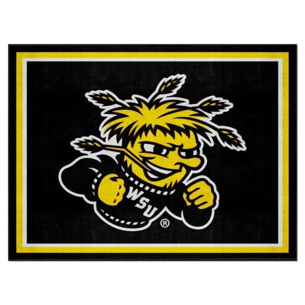 Wichita State Shockers 8ft. x 10 ft. Plush Area Rug 1 scaled
