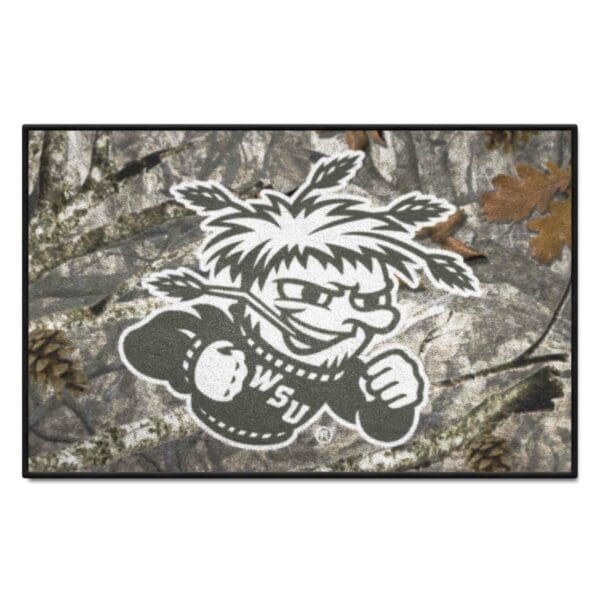 Wichita State Shockers Camo Starter Mat Accent Rug 19in. x 30in 1 scaled