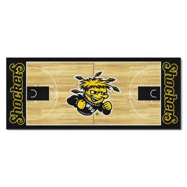Wichita State Shockers Court Runner Rug 30in. x 72in 1 scaled
