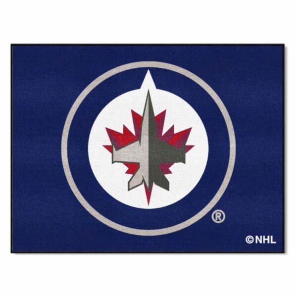 Winnipeg Jets All Star Rug 34 in. x 42.5 in. 10514 1 scaled