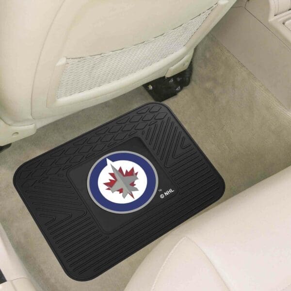 Winnipeg Jets Back Seat Car Utility Mat - 14in. x 17in.-10759