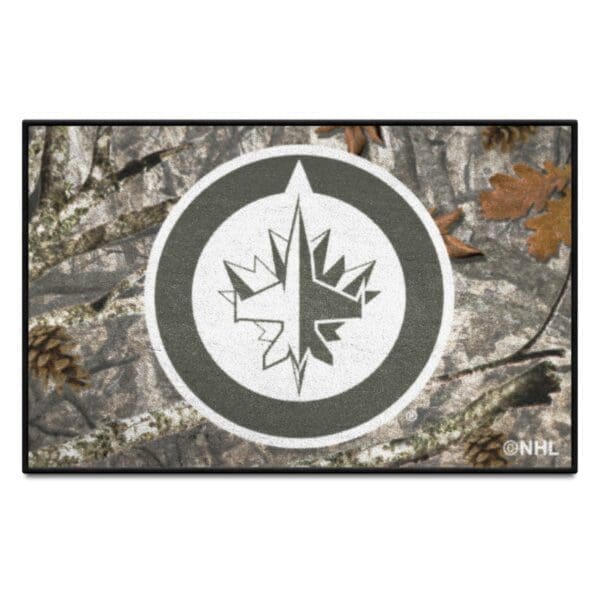 Winnipeg Jets Camo Starter Mat Accent Rug 19in. x 30in. 34521 1 scaled