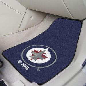 Winnipeg Jets Front Carpet Car Mat Set - 2 Pieces-10518