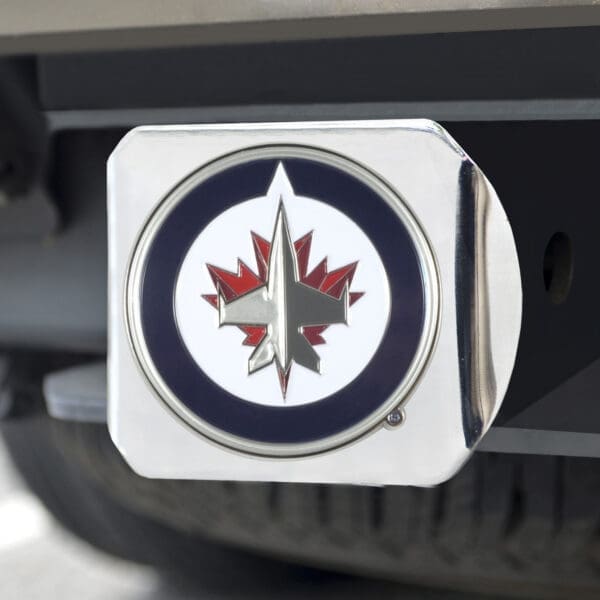 Winnipeg Jets Hitch Cover - 3D Color Emblem-22805