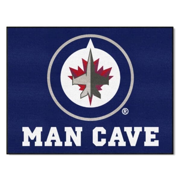 Winnipeg Jets Man Cave All Star Rug 34 in. x 42.5 in. 14505 1 scaled