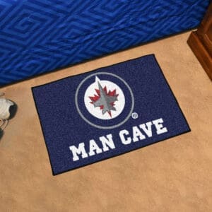 Winnipeg Jets Man Cave Starter Mat Accent Rug - 19in. x 30in.-14506