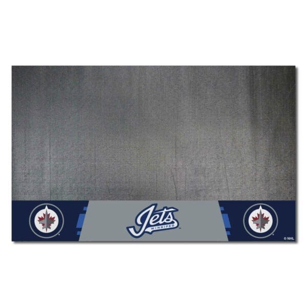 Winnipeg Jets Vinyl Grill Mat 26in. x 42in. 14254 1 scaled