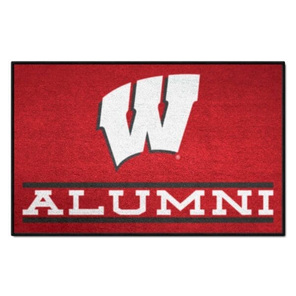 Wisconsin Badgers Starter Mat Accent Rug 19in. x 30in. Alumni Starter Mat 1 scaled