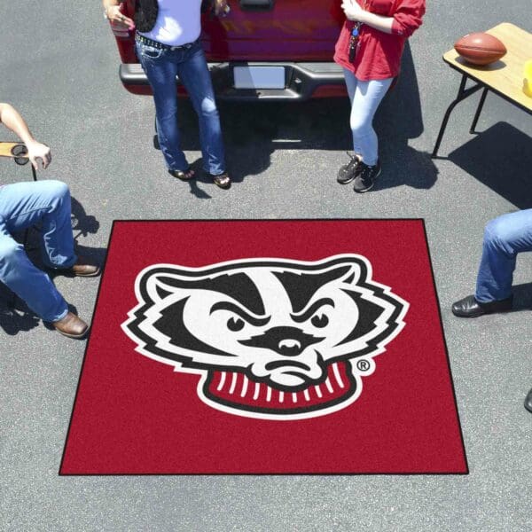 Wisconsin Badgers Tailgater Rug - 5ft. x 6ft.