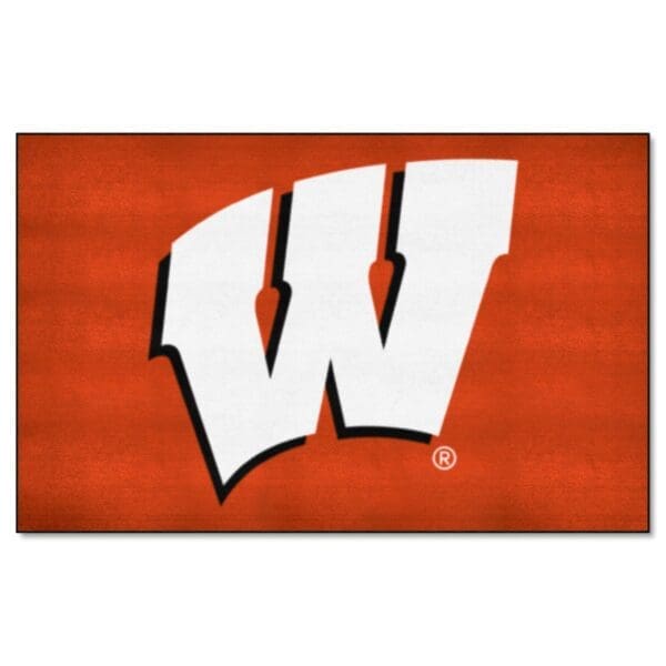 Wisconsin Badgers Ulti Mat Rug 5ft. x 8ft 1 scaled