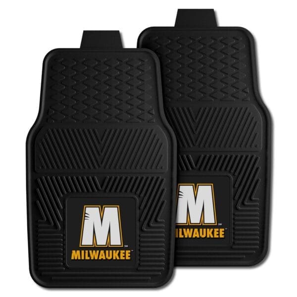 Wisconsin Milwaukee Panthers Heavy Duty Car Mat Set 2 Pieces 1 scaled