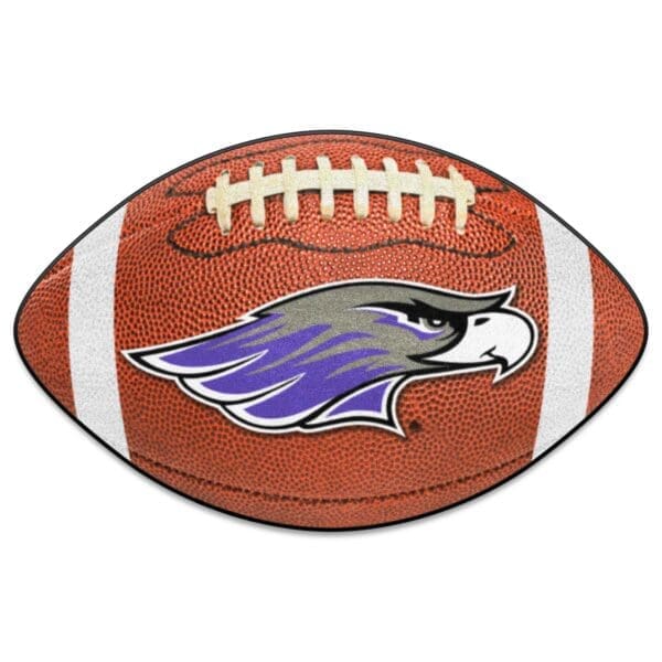 Wisconsin Whitewater Pointers Football Rug 20.5in. x 32.5in 1 1 scaled