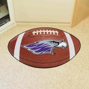Wisconsin-Whitewater Pointers Football Rug - 20.5in. x 32.5in.