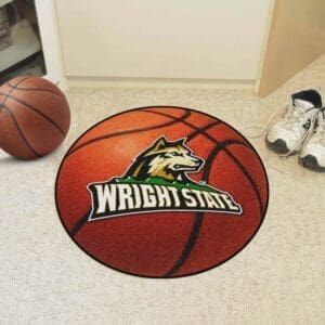 Wright State Raiders Basketball Rug - 27in. Diameter