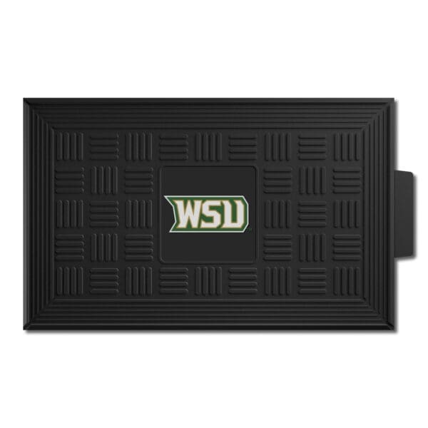 Wright State Raiders Heavy Duty Vinyl Medallion Door Mat 19.5in. x 31in 1 scaled