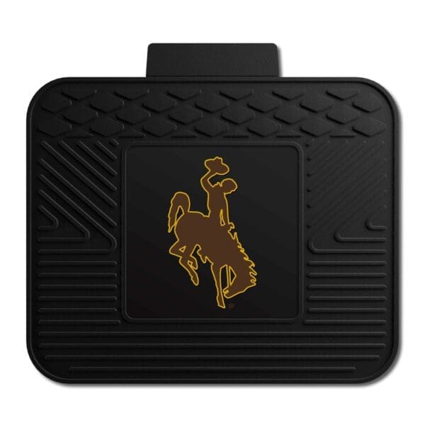 Wyoming Cowboys Back Seat Car Utility Mat 14in. x 17in 1 scaled