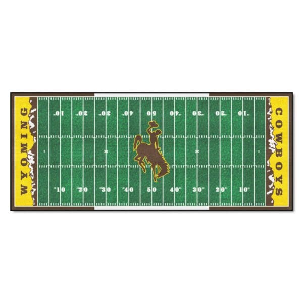 Wyoming Cowboys Field Runner Mat 30in. x 72in 1 1 scaled