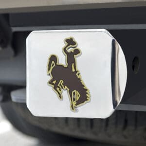 Wyoming Cowboys Hitch Cover - 3D Color Emblem