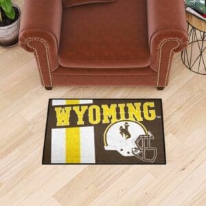 Wyoming Cowboys Starter Mat Accent Rug - 19in. x 30in.