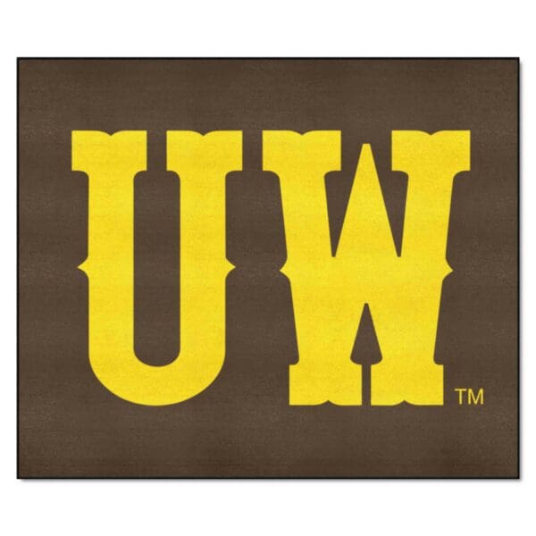 Wyoming Cowboys Tailgater Rug 5ft. x 6ft 1 2 scaled