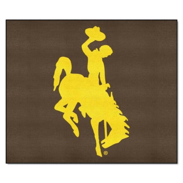Wyoming Cowboys Tailgater Rug 5ft. x 6ft 1 scaled