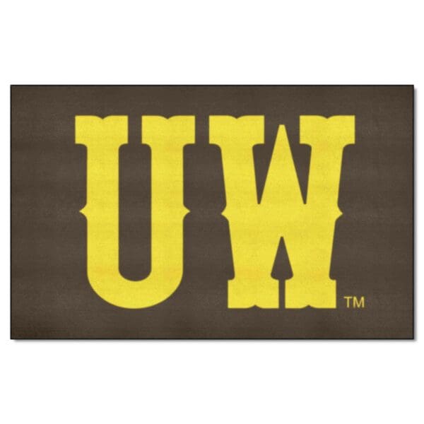 Wyoming Cowboys Ulti Mat Rug 5ft. x 8ft 1 2 scaled