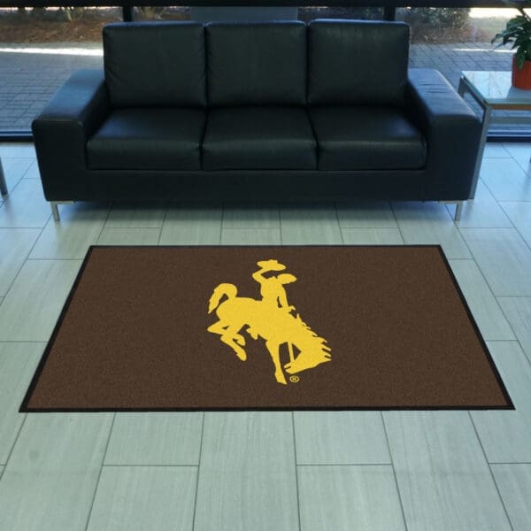 Wyoming4X6 High-Traffic Mat with Durable Rubber Backing - Landscape Orientation